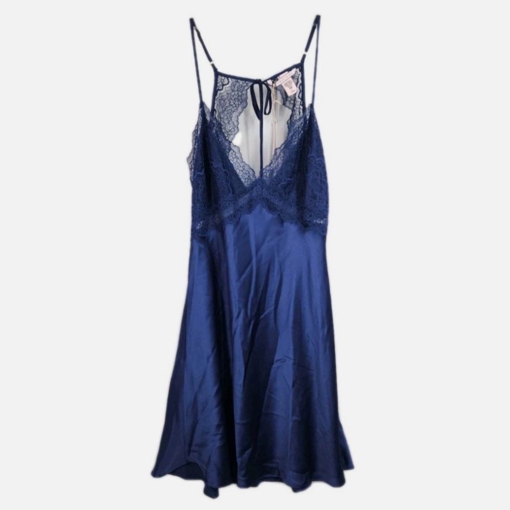 Victoria Secret Navy Blue Nightgown